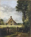 A Cottage in a Cornfield Romantic John Constable